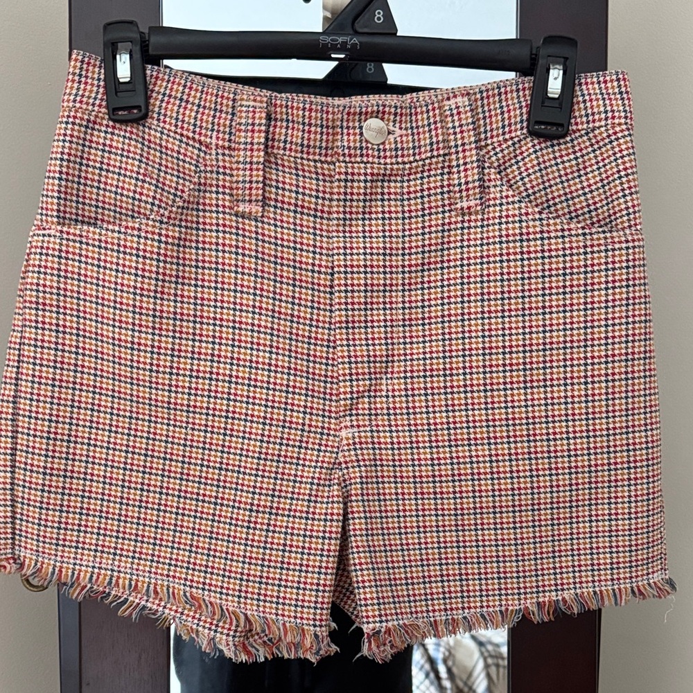 Vintage Wrangler Cut Off Houndstooth Shorts Made in USA 🇺🇸